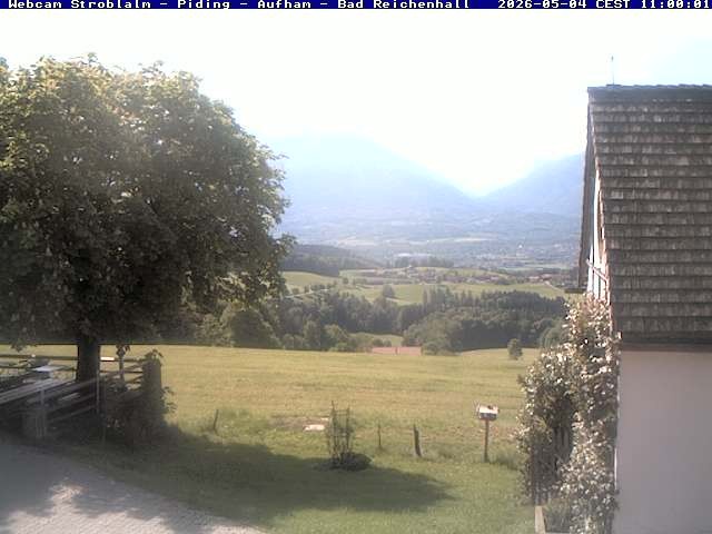 Archiv Foto Webcam Strobalm - Piding - Aufham - Bad Reichenhall