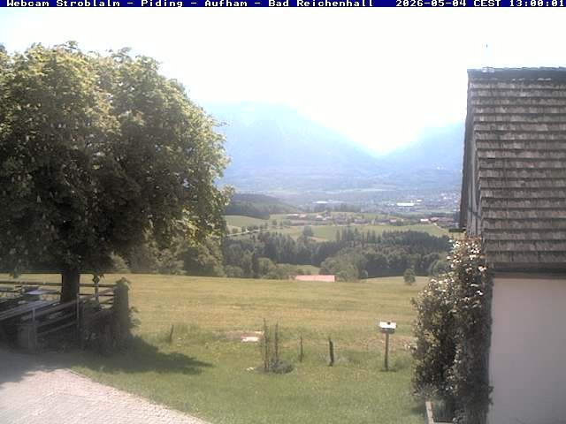 Archiv Foto Webcam Strobalm - Piding - Aufham - Bad Reichenhall