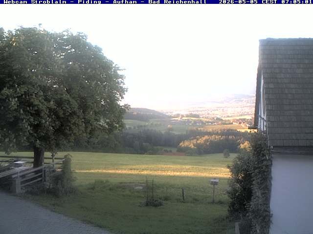 Archiv Foto Webcam Strobalm - Piding - Aufham - Bad Reichenhall