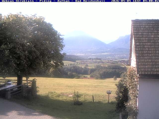 Archiv Foto Webcam Strobalm - Piding - Aufham - Bad Reichenhall