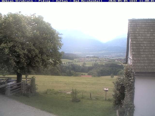 Archiv Foto Webcam Strobalm - Piding - Aufham - Bad Reichenhall
