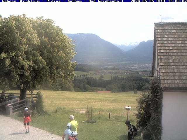 Archiv Foto Webcam Strobalm - Piding - Aufham - Bad Reichenhall