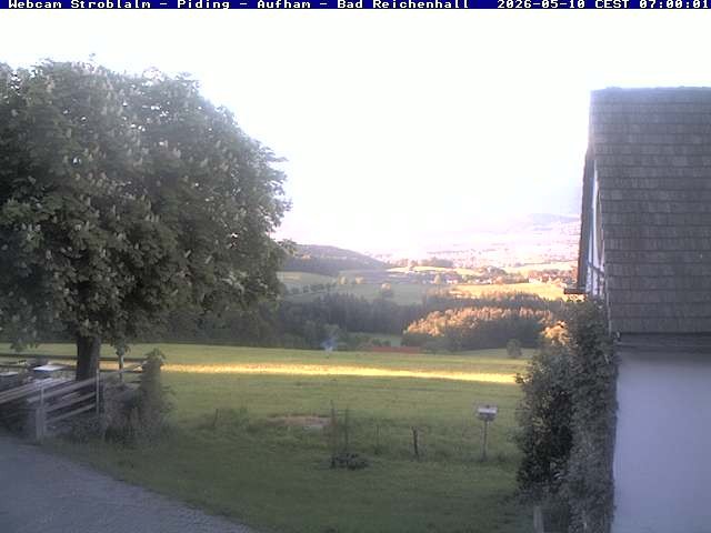 Archiv Foto Webcam Strobalm - Piding - Aufham - Bad Reichenhall