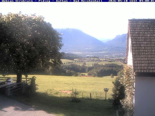 Archiv Foto Webcam Strobalm - Piding - Aufham - Bad Reichenhall