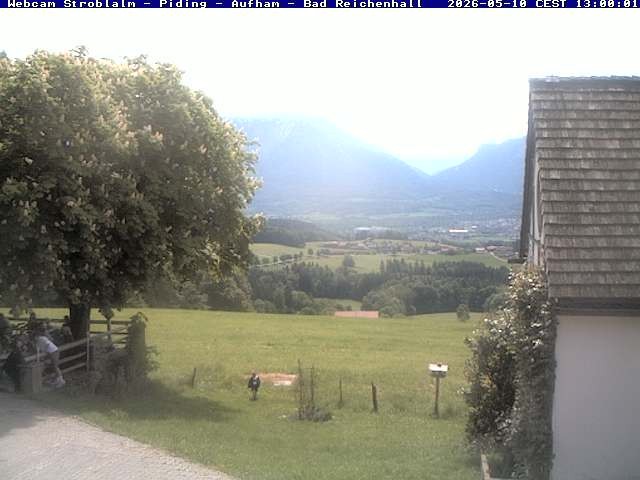 Archiv Foto Webcam Strobalm - Piding - Aufham - Bad Reichenhall