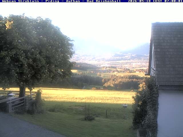 Archiv Foto Webcam Strobalm - Piding - Aufham - Bad Reichenhall