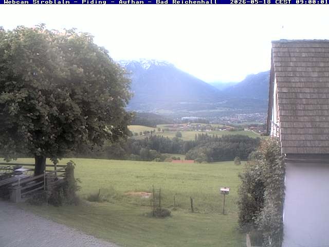 Archiv Foto Webcam Strobalm - Piding - Aufham - Bad Reichenhall