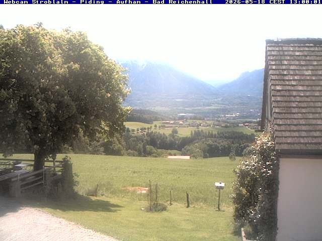 Archiv Foto Webcam Strobalm - Piding - Aufham - Bad Reichenhall