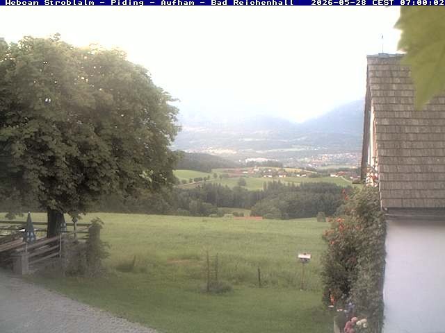Archiv Foto Webcam Strobalm - Piding - Aufham - Bad Reichenhall