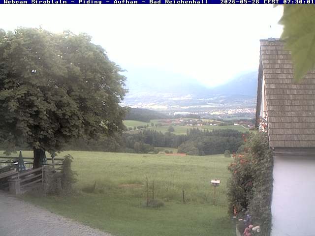 Archiv Foto Webcam Strobalm - Piding - Aufham - Bad Reichenhall