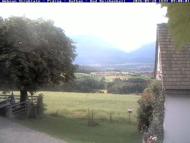 Archiv Foto Webcam Strobalm - Piding - Aufham - Bad Reichenhall