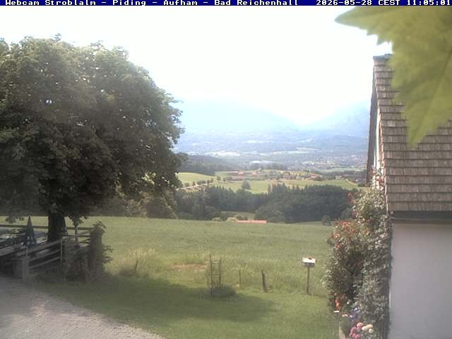 Archiv Foto Webcam Strobalm - Piding - Aufham - Bad Reichenhall