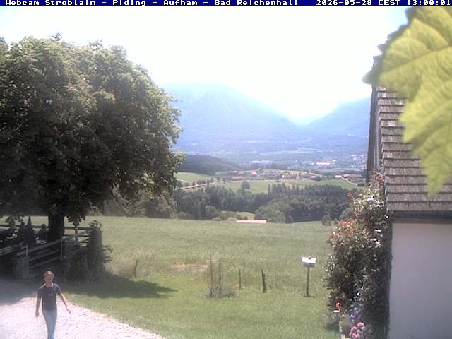 Archiv Foto Webcam Strobalm - Piding - Aufham - Bad Reichenhall