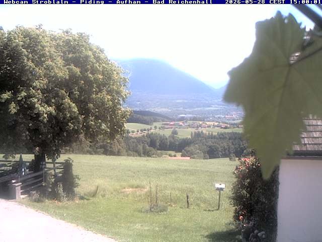 Archiv Foto Webcam Strobalm - Piding - Aufham - Bad Reichenhall