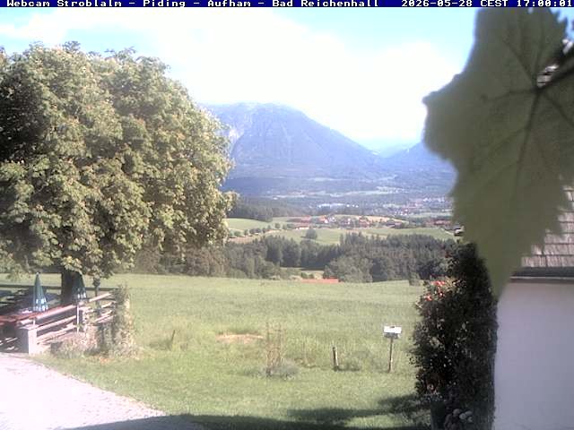 Archiv Foto Webcam Strobalm - Piding - Aufham - Bad Reichenhall