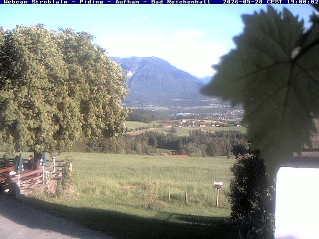 Archiv Foto Webcam Strobalm - Piding - Aufham - Bad Reichenhall