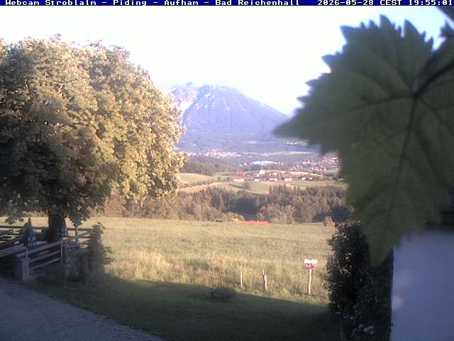 Archiv Foto Webcam Strobalm - Piding - Aufham - Bad Reichenhall