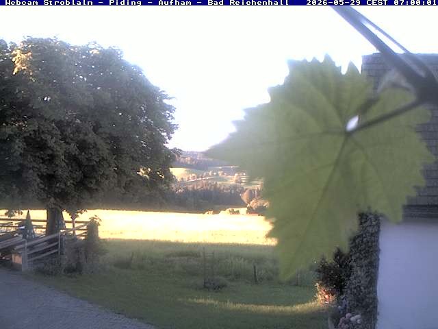Archiv Foto Webcam Strobalm - Piding - Aufham - Bad Reichenhall