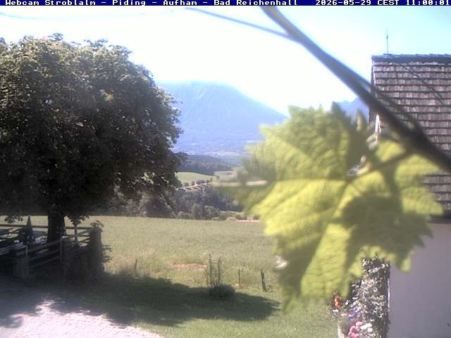Archiv Foto Webcam Strobalm - Piding - Aufham - Bad Reichenhall