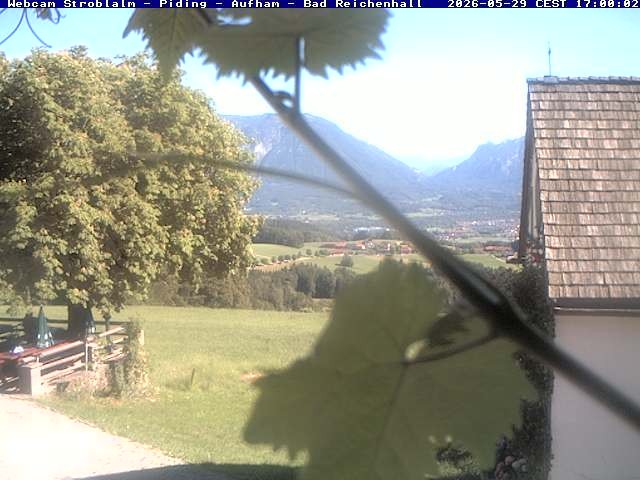 Archiv Foto Webcam Strobalm - Piding - Aufham - Bad Reichenhall