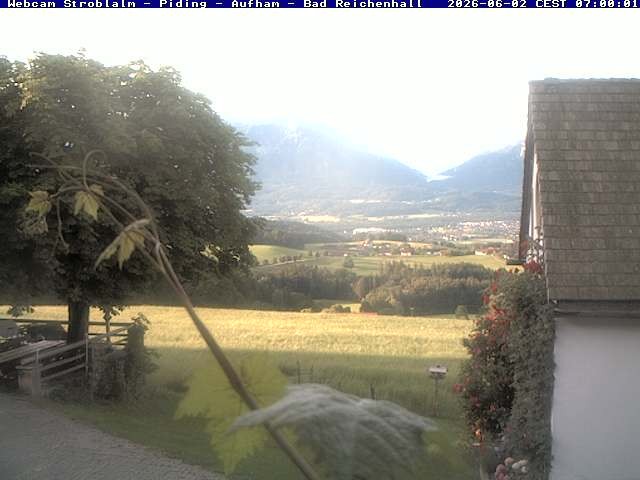 Archiv Foto Webcam Strobalm - Piding - Aufham - Bad Reichenhall