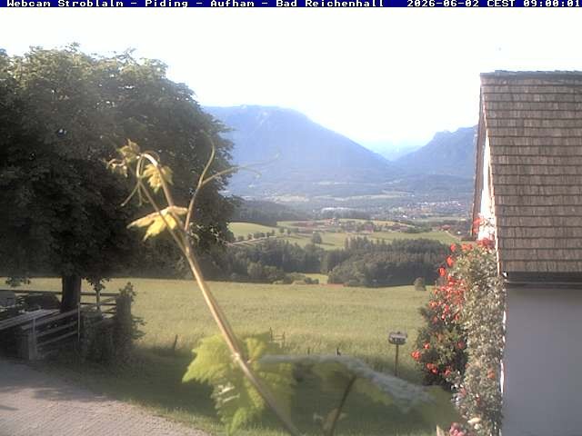 Archiv Foto Webcam Strobalm - Piding - Aufham - Bad Reichenhall