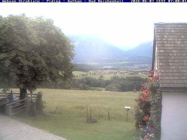Archiv Foto Webcam Strobalm - Piding - Aufham - Bad Reichenhall