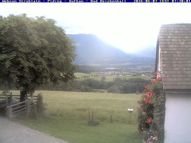 Archiv Foto Webcam Strobalm - Piding - Aufham - Bad Reichenhall