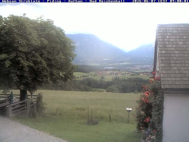 Archiv Foto Webcam Strobalm - Piding - Aufham - Bad Reichenhall