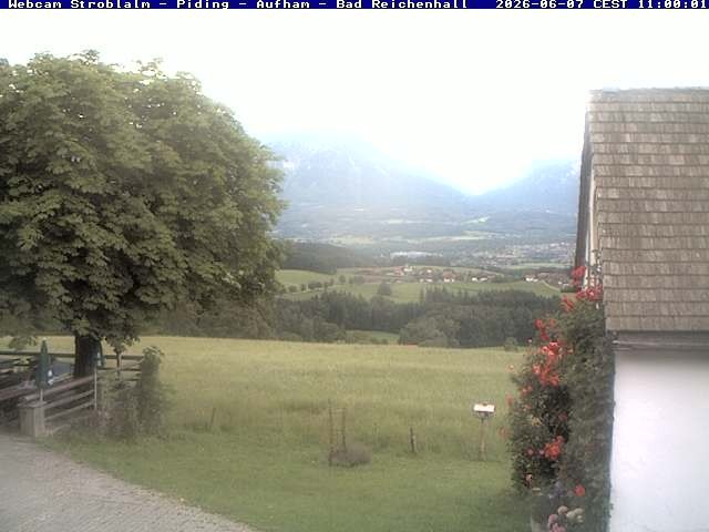 Archiv Foto Webcam Strobalm - Piding - Aufham - Bad Reichenhall