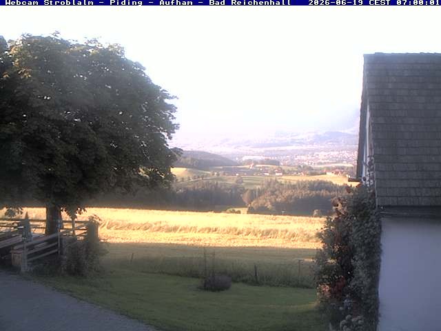 Archiv Foto Webcam Strobalm - Piding - Aufham - Bad Reichenhall