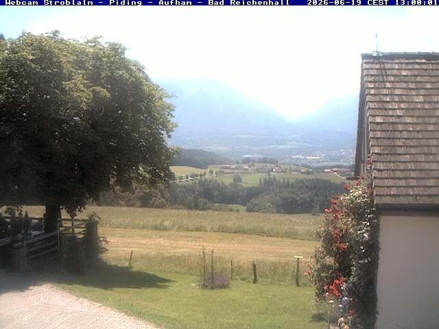 Archiv Foto Webcam Strobalm - Piding - Aufham - Bad Reichenhall