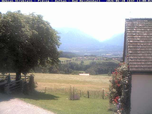 Archiv Foto Webcam Strobalm - Piding - Aufham - Bad Reichenhall