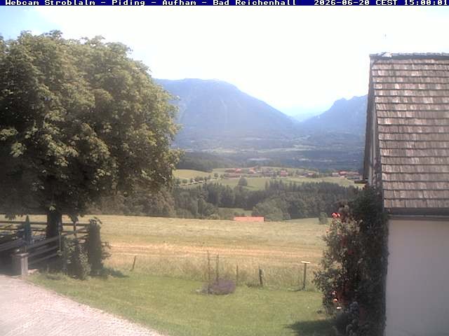 Archiv Foto Webcam Strobalm - Piding - Aufham - Bad Reichenhall