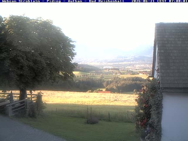 Archiv Foto Webcam Strobalm - Piding - Aufham - Bad Reichenhall