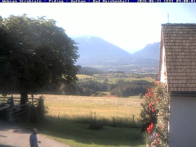 Archiv Foto Webcam Strobalm - Piding - Aufham - Bad Reichenhall