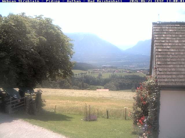 Archiv Foto Webcam Strobalm - Piding - Aufham - Bad Reichenhall