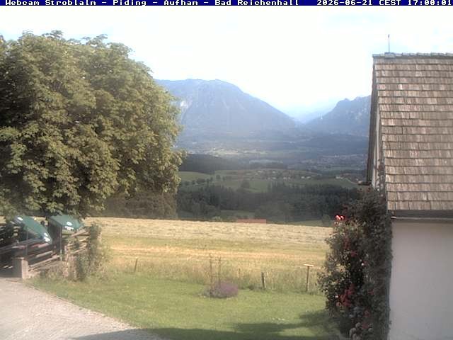 Archiv Foto Webcam Strobalm - Piding - Aufham - Bad Reichenhall