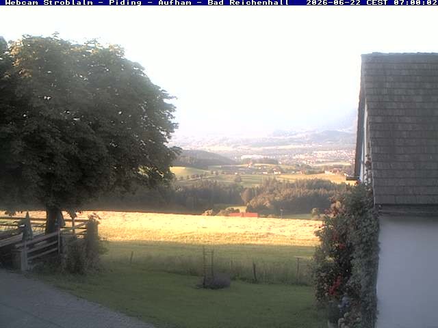 Archiv Foto Webcam Strobalm - Piding - Aufham - Bad Reichenhall