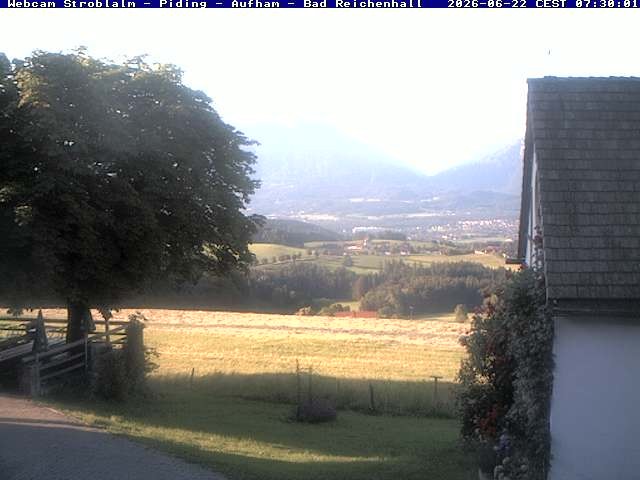 Archiv Foto Webcam Strobalm - Piding - Aufham - Bad Reichenhall