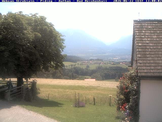 Archiv Foto Webcam Strobalm - Piding - Aufham - Bad Reichenhall