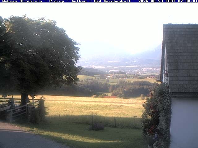 Archiv Foto Webcam Strobalm - Piding - Aufham - Bad Reichenhall