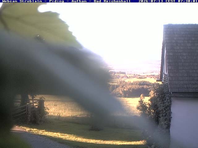 Archiv Foto Webcam Strobalm - Piding - Aufham - Bad Reichenhall