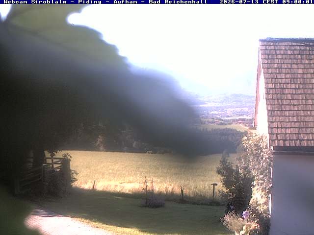 Archiv Foto Webcam Strobalm - Piding - Aufham - Bad Reichenhall