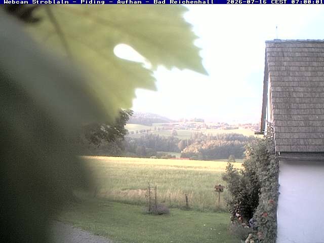 Archiv Foto Webcam Strobalm - Piding - Aufham - Bad Reichenhall