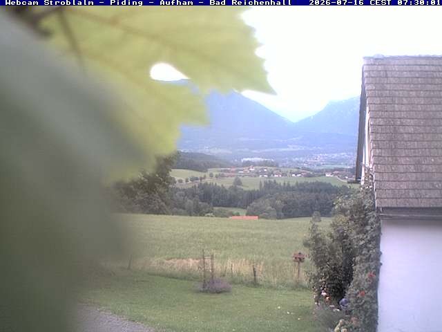 Archiv Foto Webcam Strobalm - Piding - Aufham - Bad Reichenhall