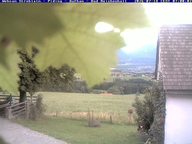 Archiv Foto Webcam Strobalm - Piding - Aufham - Bad Reichenhall
