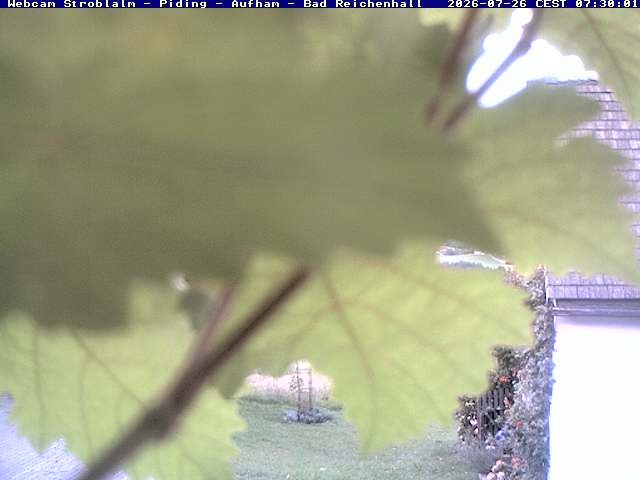 Archiv Foto Webcam Strobalm - Piding - Aufham - Bad Reichenhall