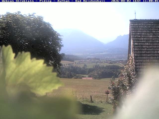 Archiv Foto Webcam Strobalm - Piding - Aufham - Bad Reichenhall