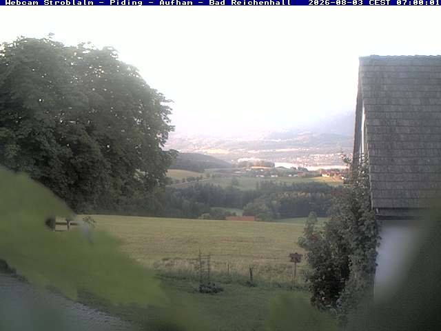 Archiv Foto Webcam Strobalm - Piding - Aufham - Bad Reichenhall